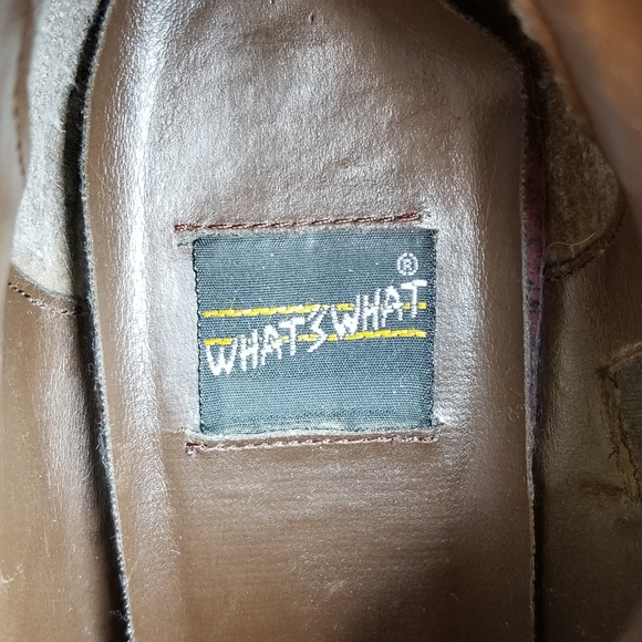 VTG 80s 90s Brown Leather Heeled Booties - Picture 10 of 12